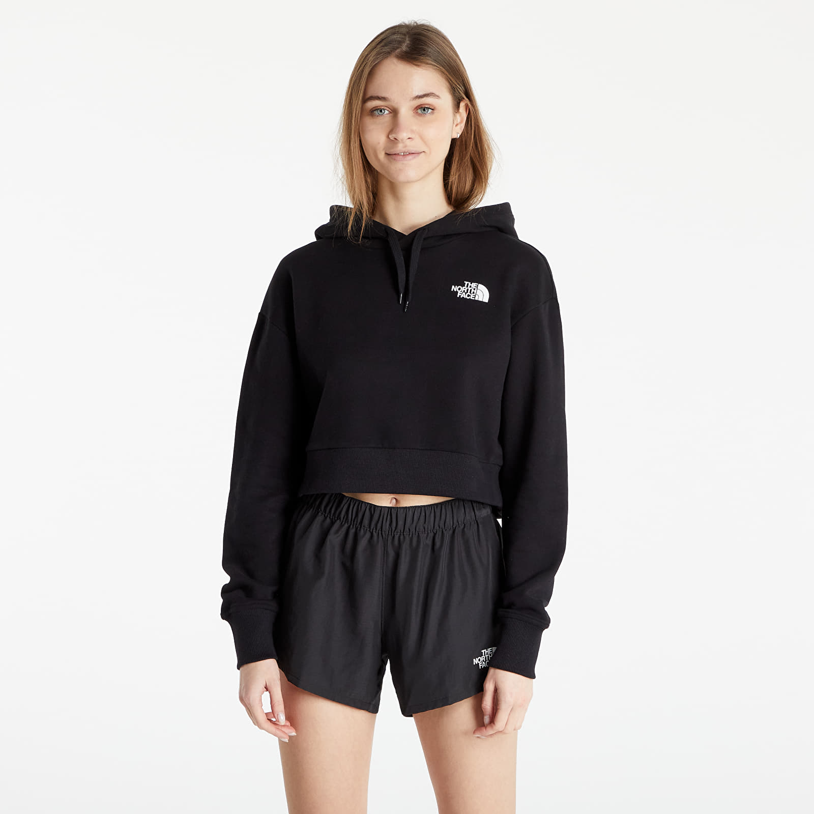 Kapucnis pulóverek és pulcsik The North Face W Trend Crop Hoodie Tnf Black