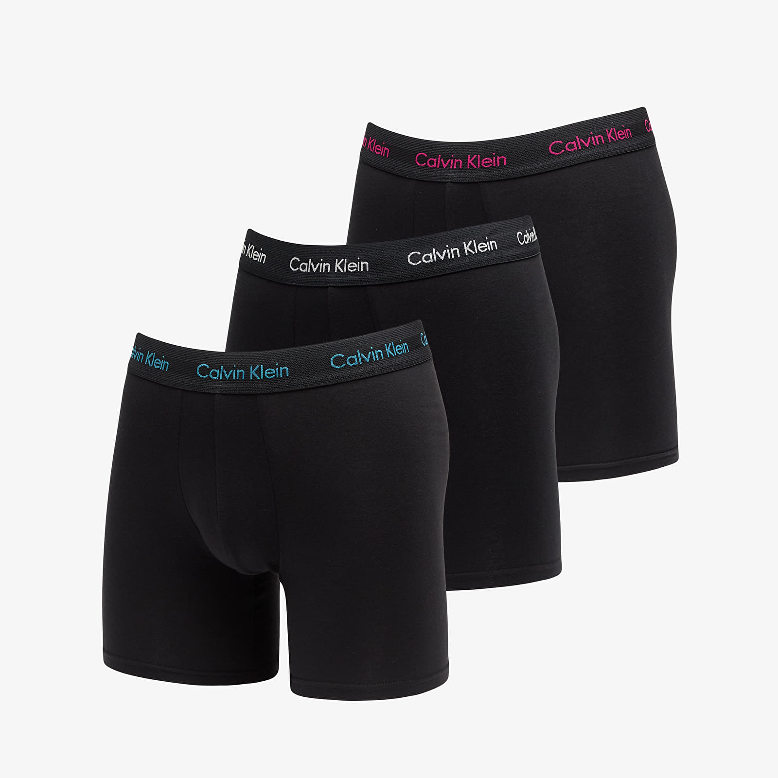 Boxer shorts Calvin Klein Cotton Stretch Classic Fit Boxer Brief 3 Pack Black Footshop
