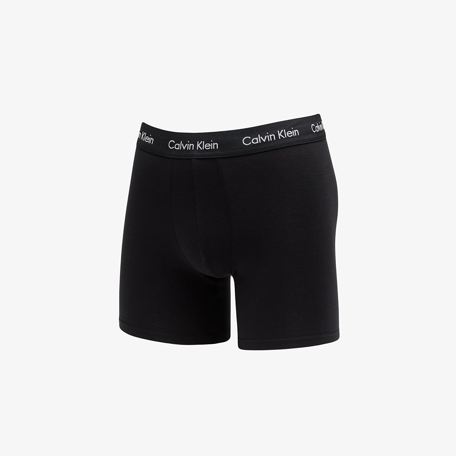 Bokserki Calvin Klein Cotton Stretch Classic Fit Boxer Brief 3-Pack Black