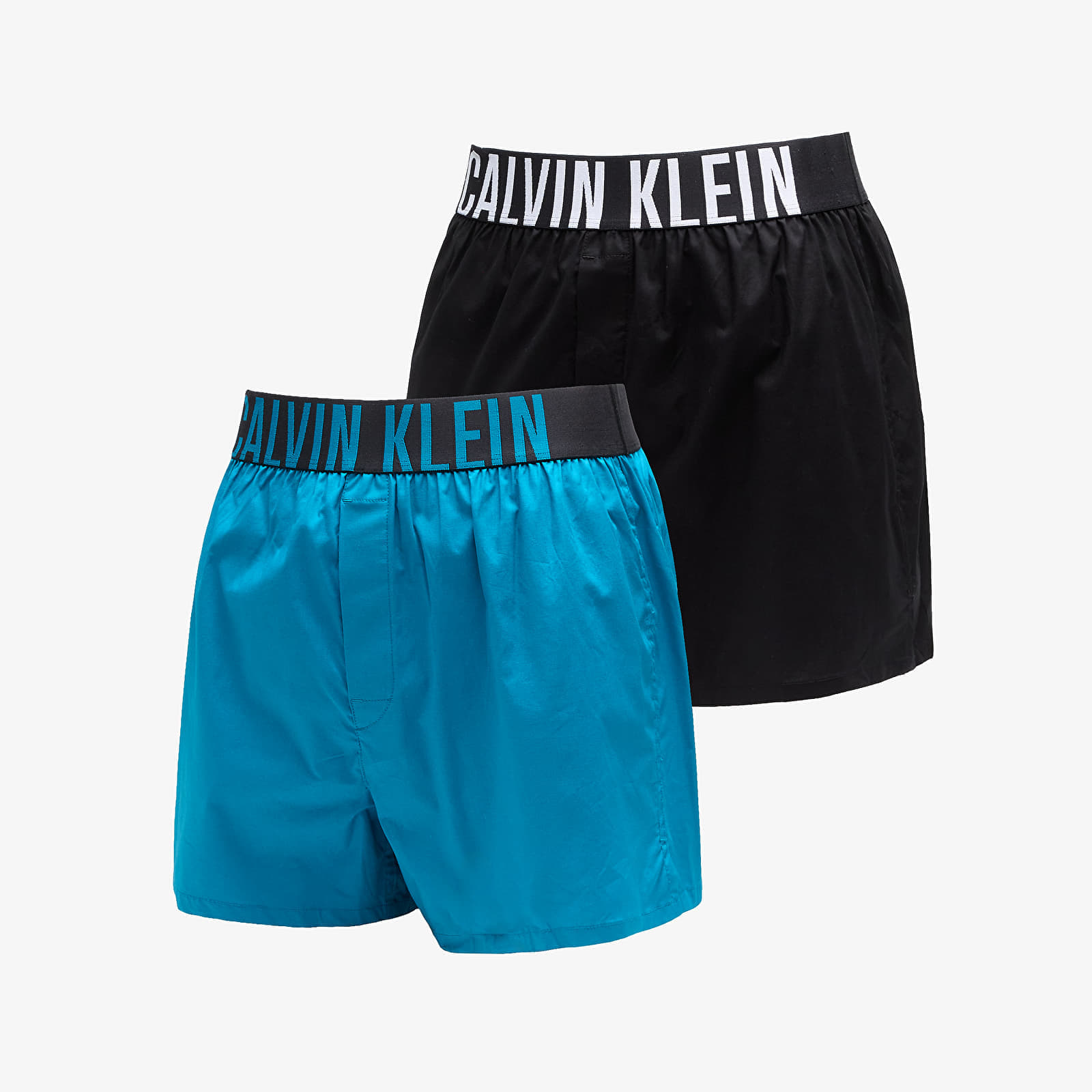 Боксерки Calvin Klein Intense Power Boxer Slim 2-Pack Black/ Ocean Depths
