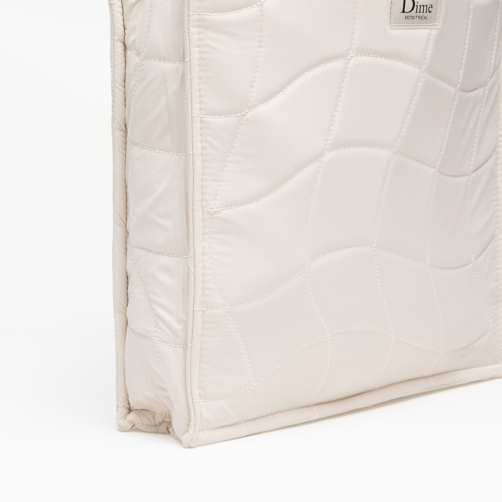 Torby przez ramię Dime Quilted Tote Bag Tan