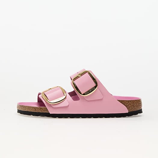 Birkenstock Arizona Big Buckle Natural Leather Patent