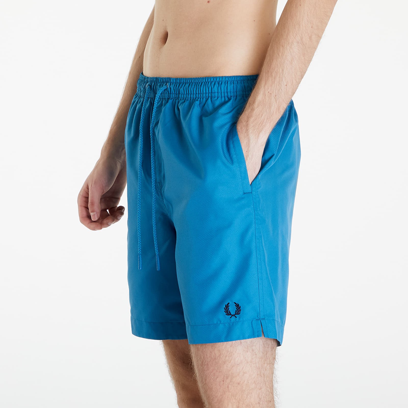 Plavky FRED PERRY Classic Swimshort Runaway Ocean