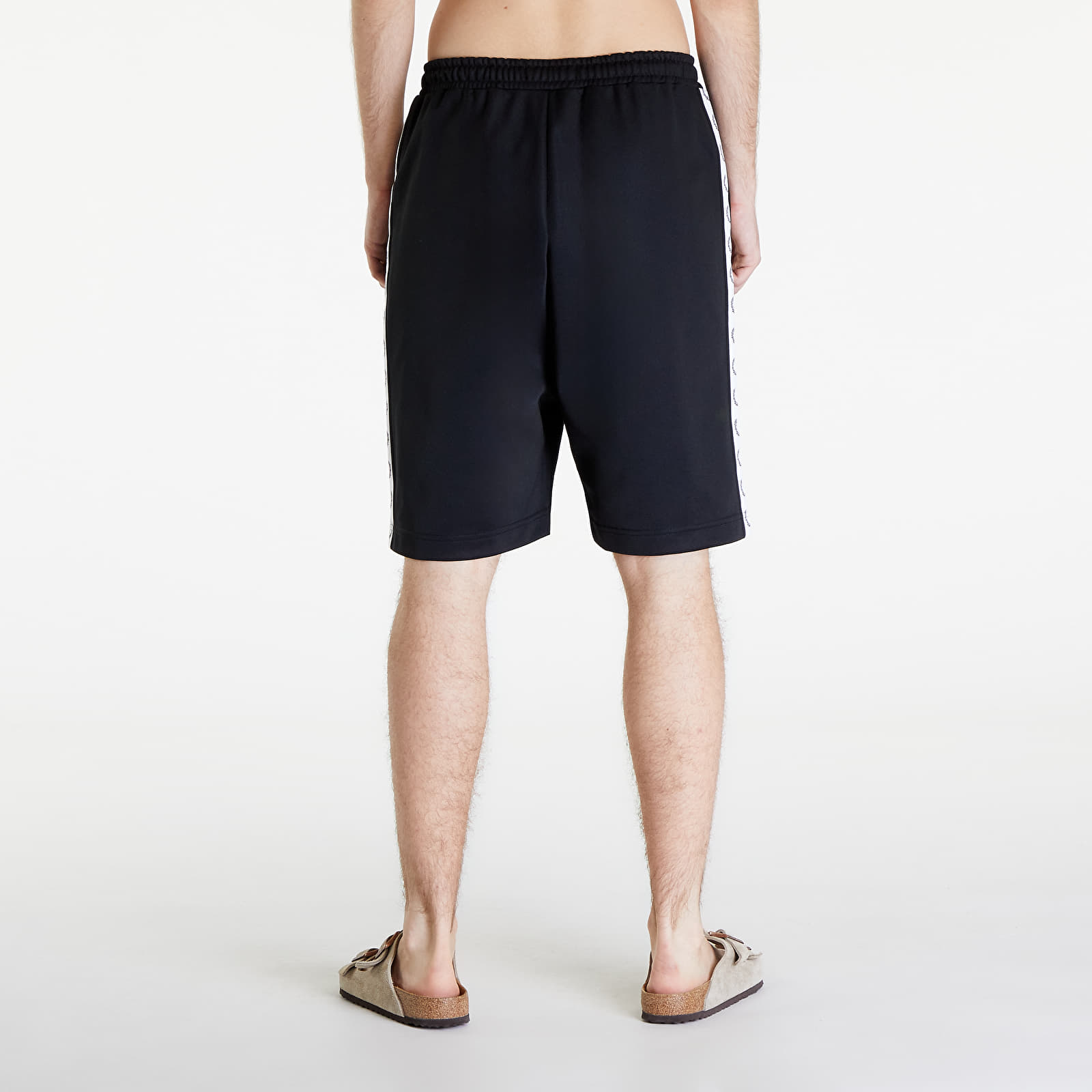 Pantaloncini FRED PERRY Taped Tricot Short Black