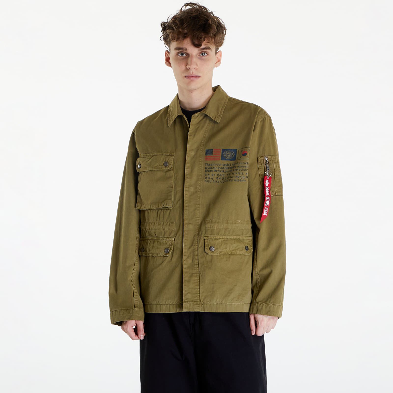 Jacken Alpha Industries Field Jacket LWC Olive