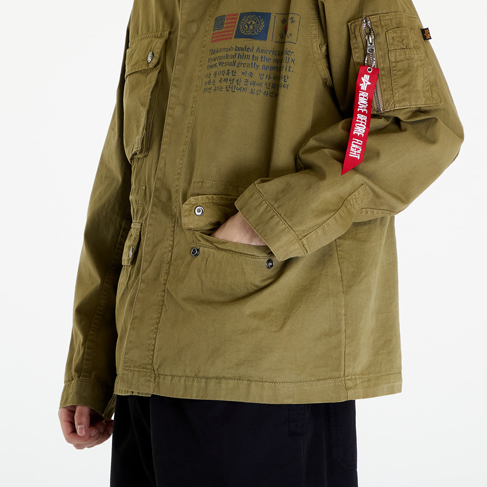 Jacken Alpha Industries Field Jacket LWC Olive