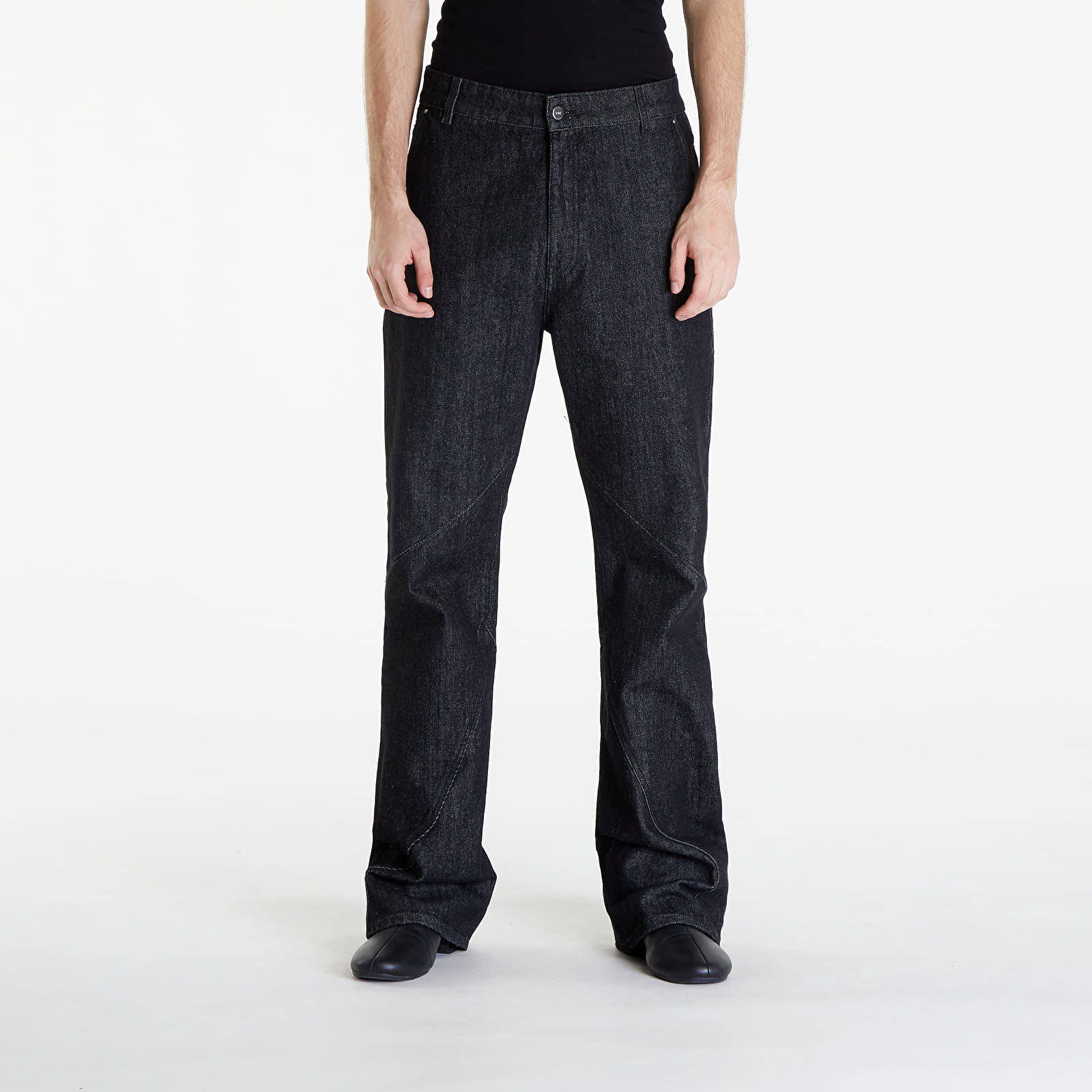 Jeansy HELIOT EMIL Eutrophic Denim Trousers Black