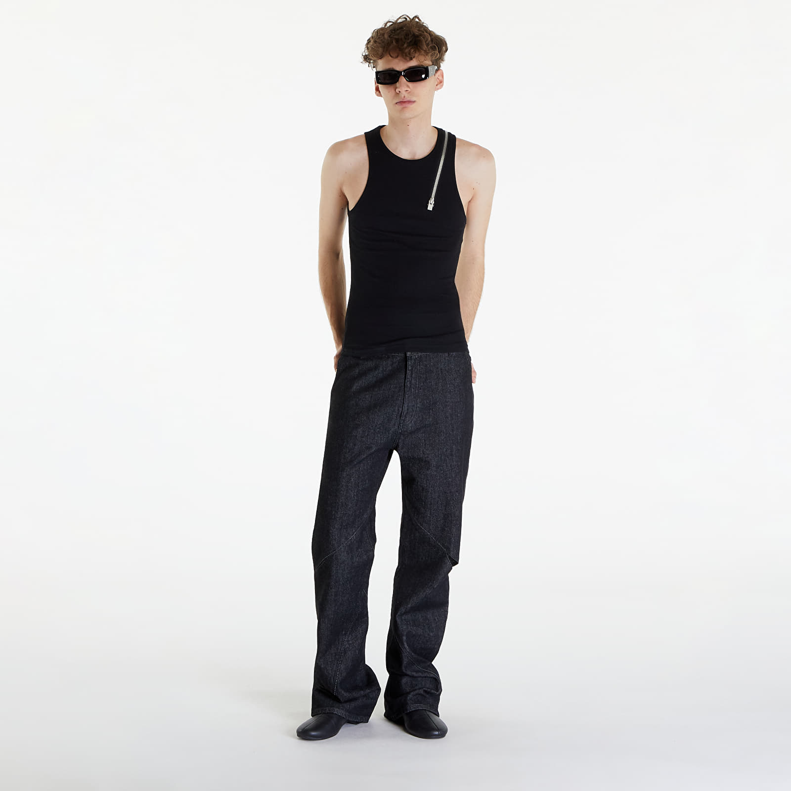 Jeansy HELIOT EMIL Eutrophic Denim Trousers Black
