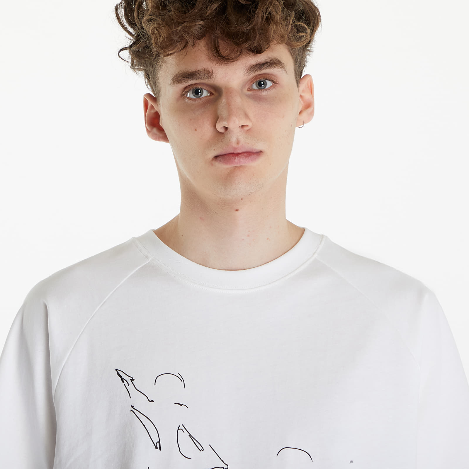 T-shirts HELIOT EMIL Formation T-Shirt White