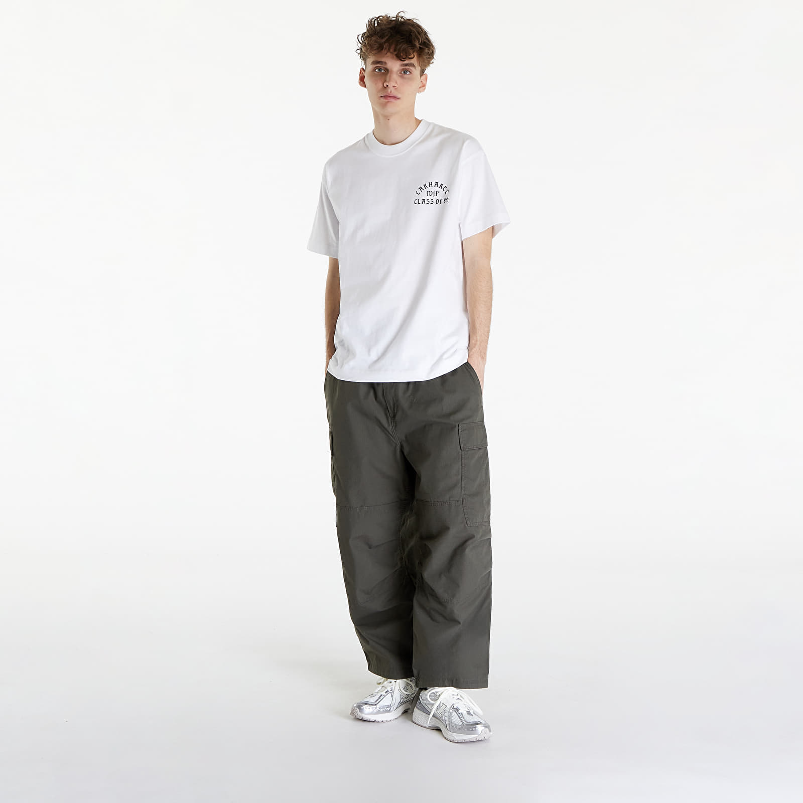 T-Shirts Carhartt WIP Class of 89 Short Sleeve Tee UNISEX White/ Black