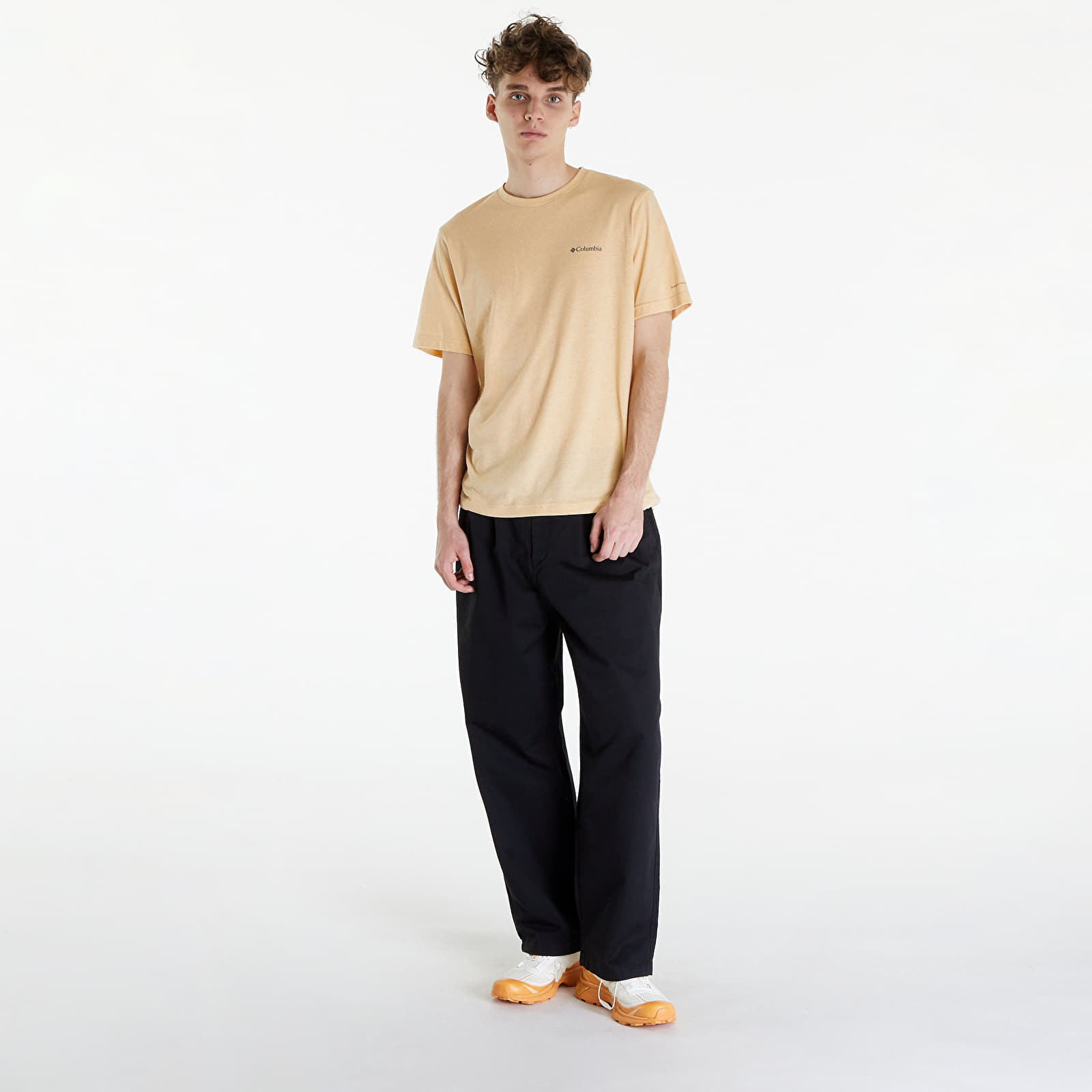 Koszulki Columbia Thistletown Hills™ Short Sleeve T-Shirt Light Camel Heather