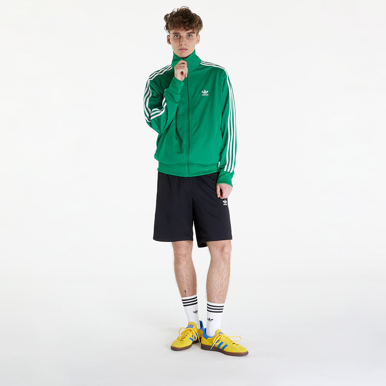 Sweatjacken und Sweatshirts adidas Adicolor Classics Firebird Track Top Green