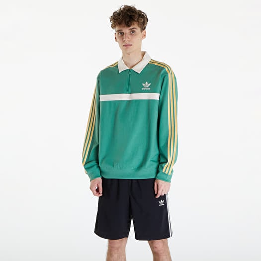 adidas Collared Sweatshirt Preloved Green Footshop