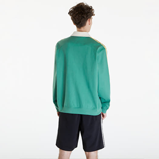 adidas Collared Sweatshirt Preloved Green Footshop