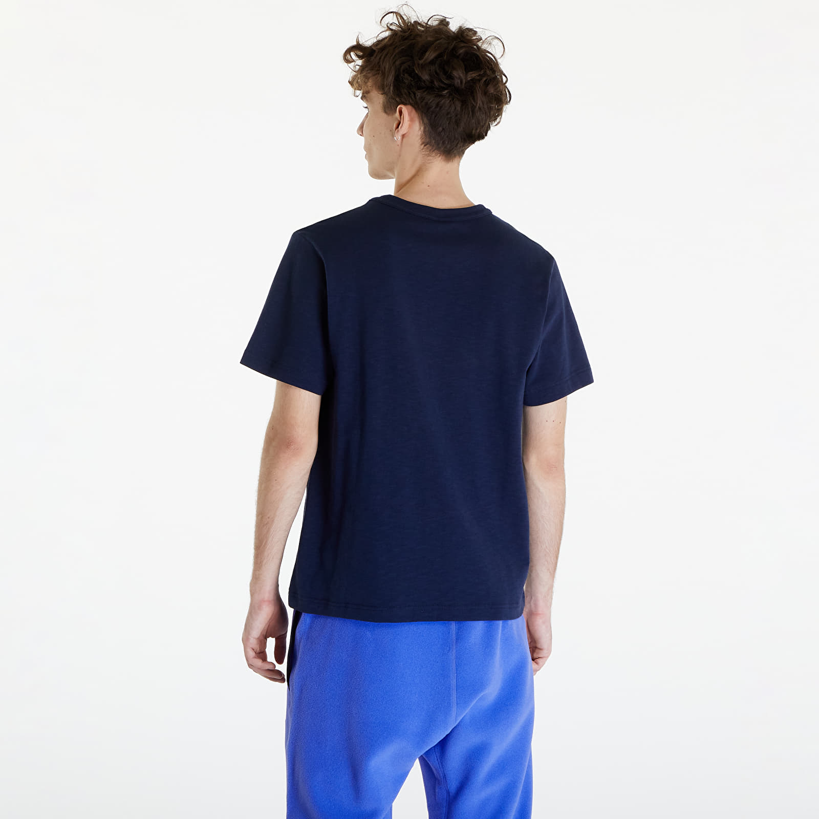 Pólók Nike Life Men's Short-Sleeve Knit Top Obsidian/ Dark Obsidian