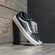 Men s shoes Vans Old Skool Moto Leather Black Blanc de Blanc
