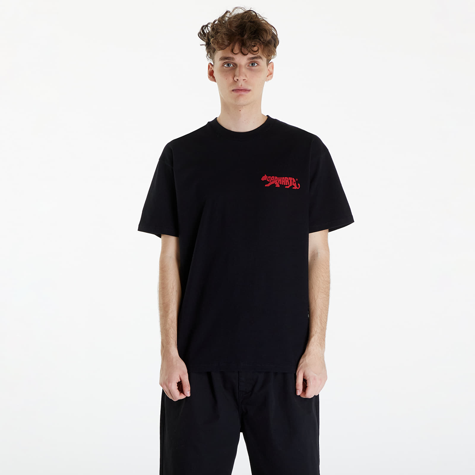 Tričká Carhartt WIP Short Sleeve Rocky T-Shirt UNISEX Black