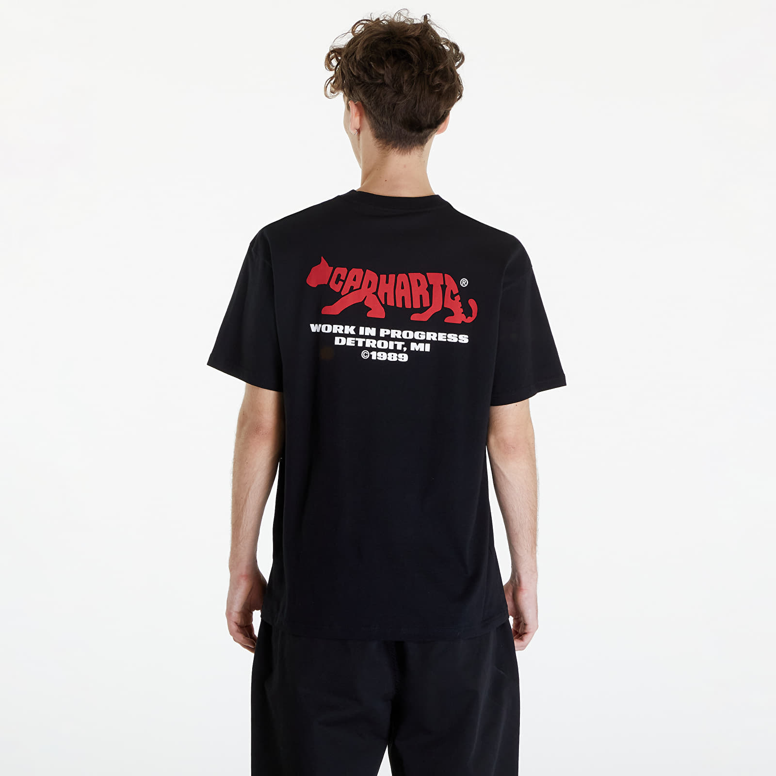 Tričká Carhartt WIP Short Sleeve Rocky T-Shirt UNISEX Black