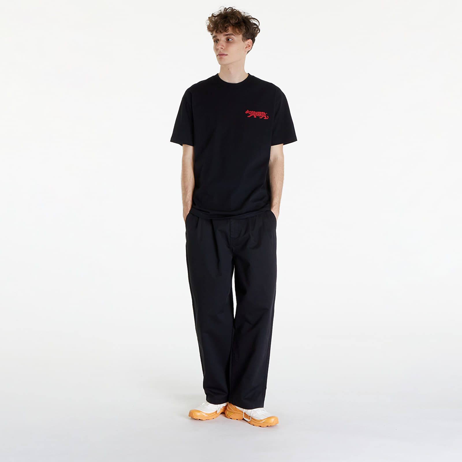 Tričká Carhartt WIP Short Sleeve Rocky T-Shirt UNISEX Black