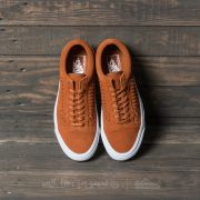 Men s shoes Vans Old Skool Weave DX Suede Glazed Ginger