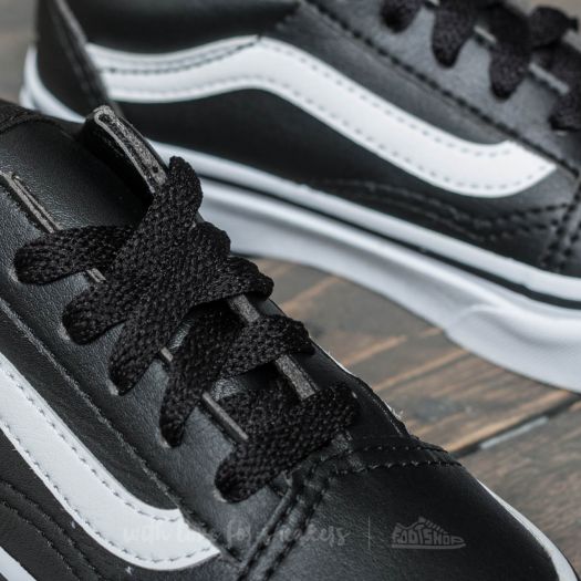 Kids white leather vans shop