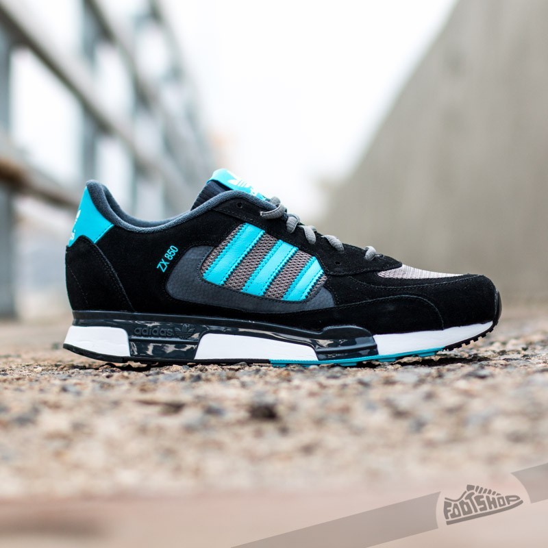 adidas ZX 850 Ash/Bright Cyan/Core Black | Footshop