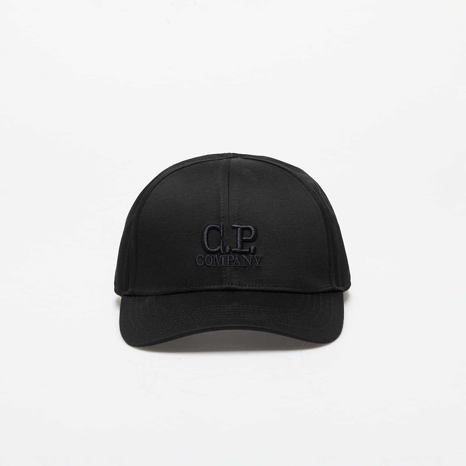 Шапки C.P. Company Gabardine Logo Cap Black