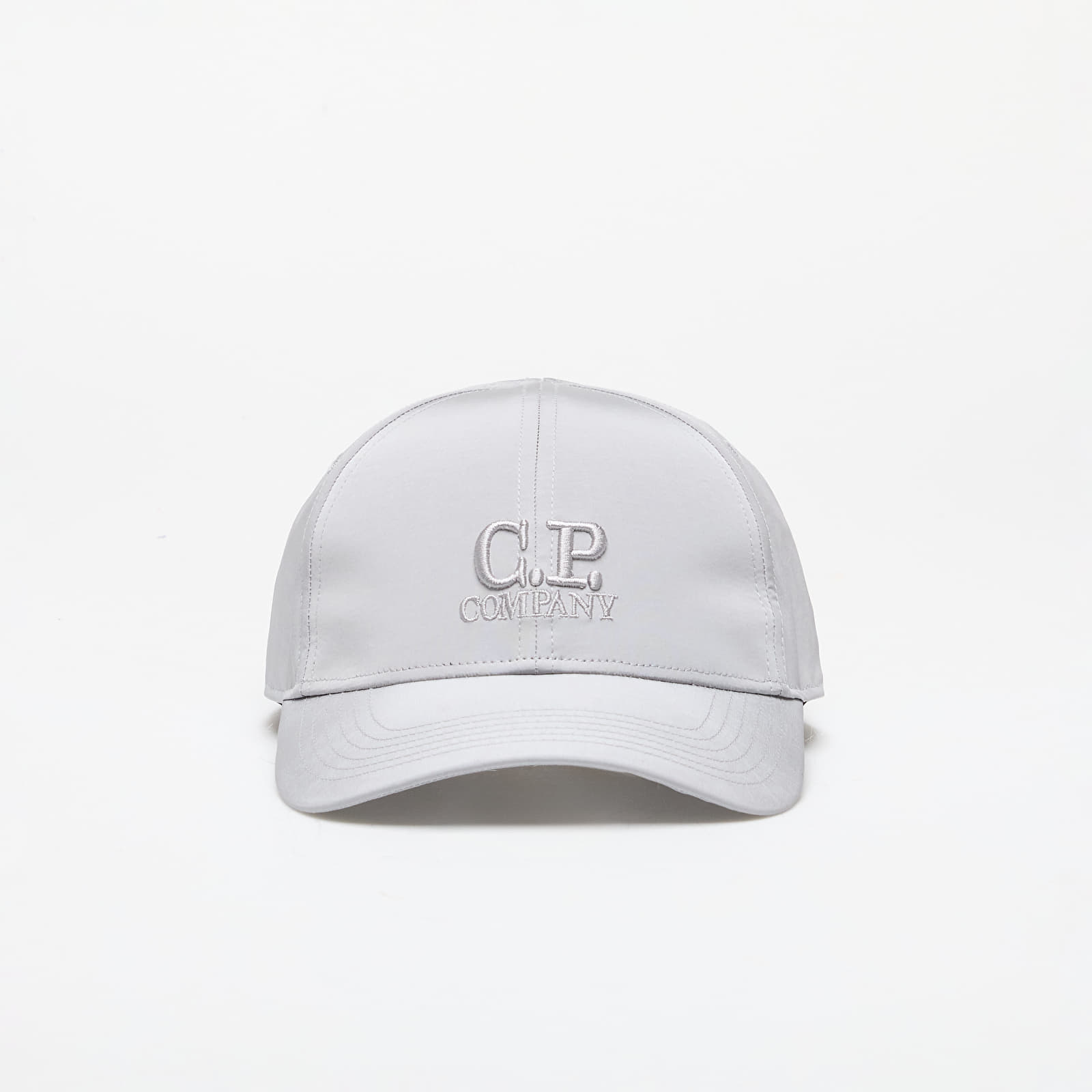 Casquettes C.P. Company Chrome-R Logo Cap Drizzle Grey
