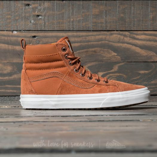 Herren Sneaker und Schuhe Vans SK8 Hi 46 MTE DX MTE Glazed Ginger Flannel Footshop