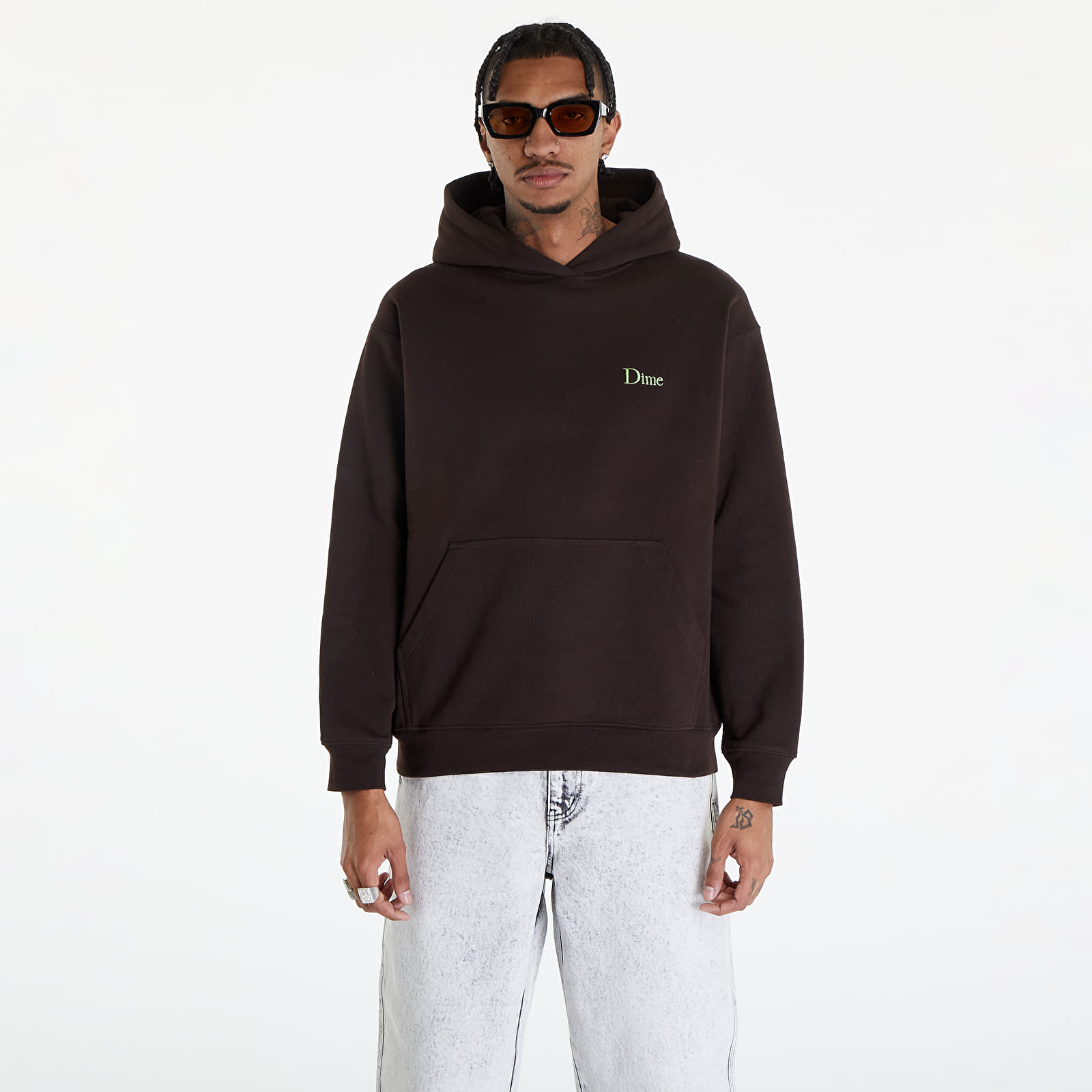 Dime Classic Small Logo Hoodie UNISEX