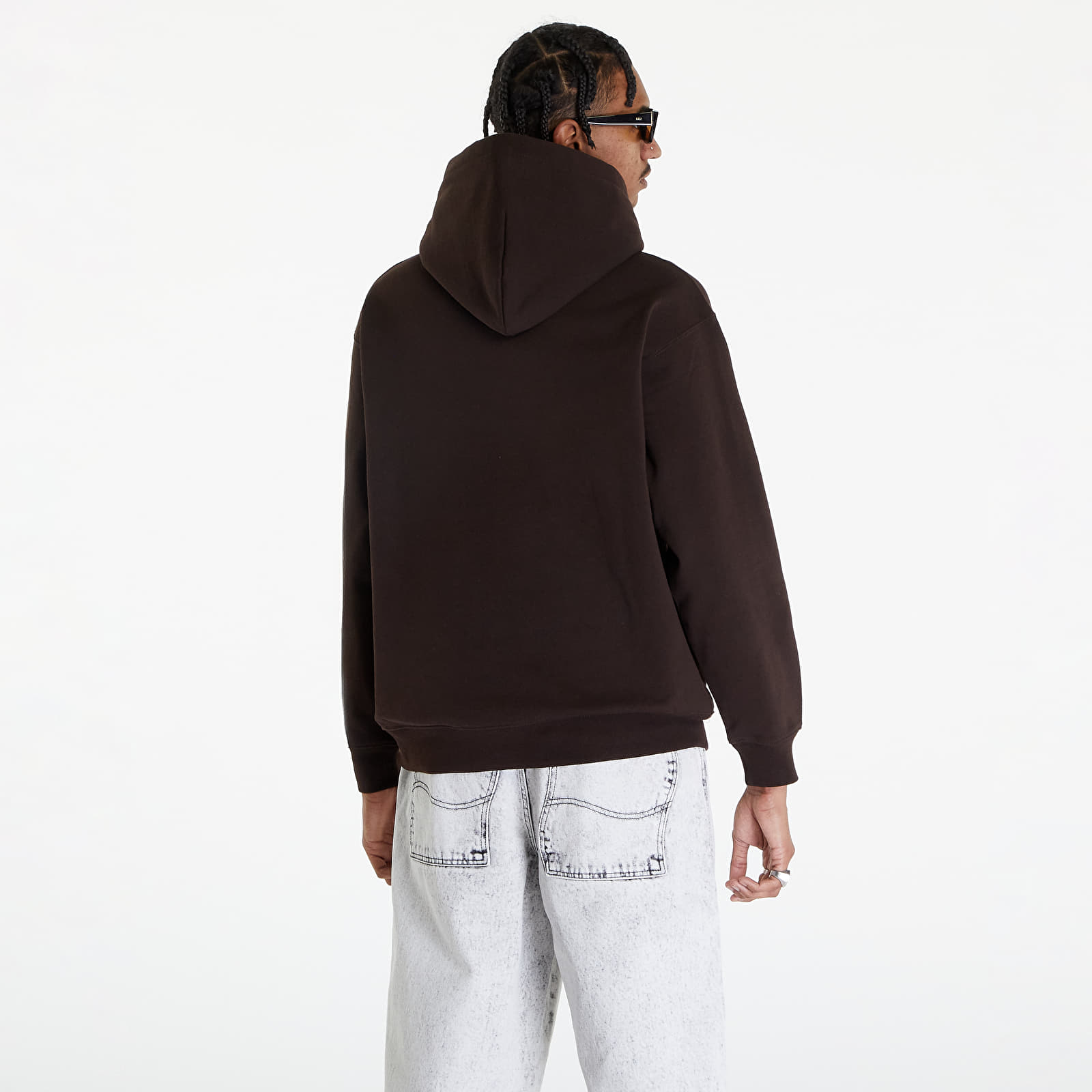 Felpe Dime Classic Small Logo Hoodie UNISEX Deep Brown