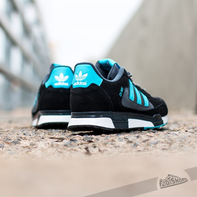 adidas ZX 850 Ash/Bright Cyan/Core Black | Footshop