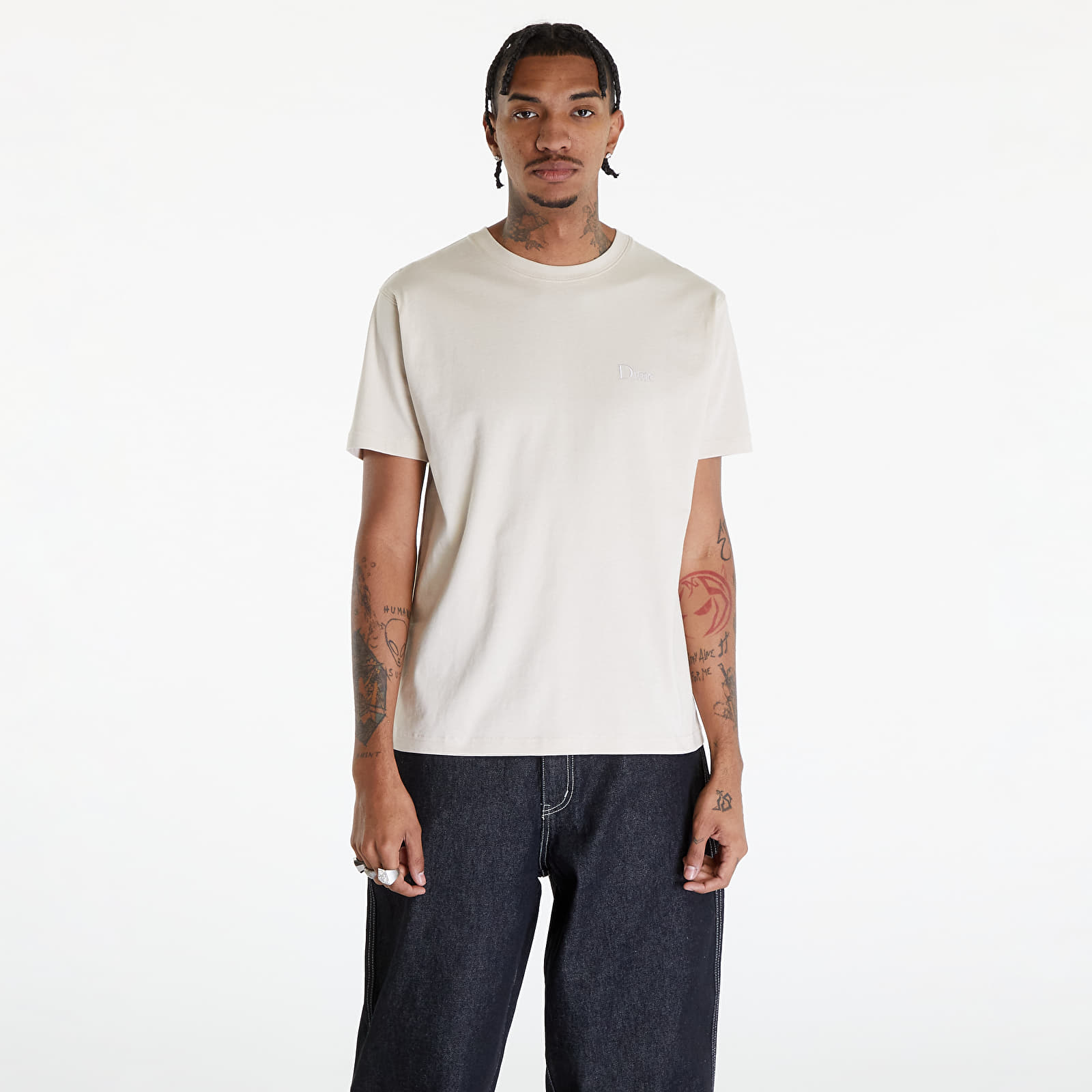 【DIME】 CLASSIC MOCHA T-SHIRT / Fog T-shirts Dime Classic Small Logo T-Shirt UNISEX Fog | Footshop