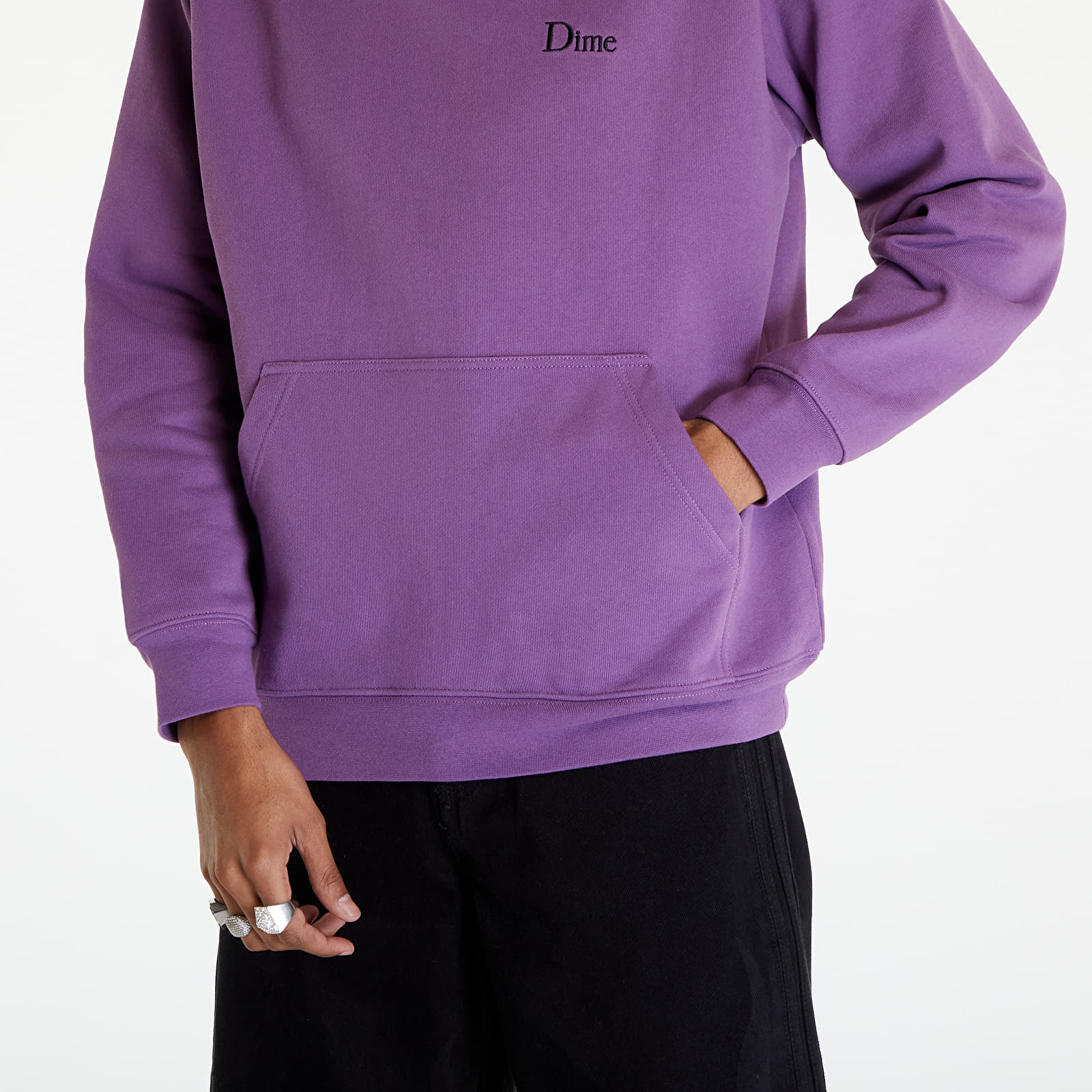 Kapucnis pulóverek és pulcsik Dime Classic Small Logo Hoodie UNISEX Violet