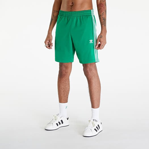Korte broek adidas Adicolor Firebird Shorts Green/ White