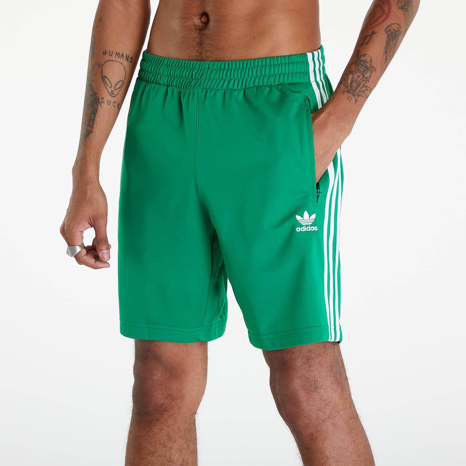 Shorts adidas Adicolor Firebird Shorts Green/ White