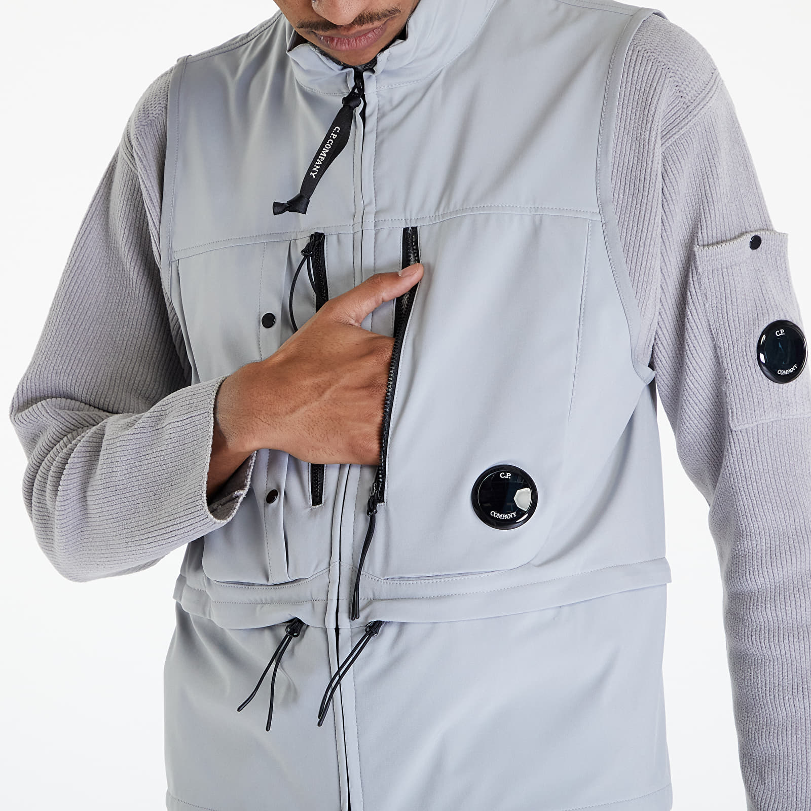 Елеци C.P. Company Vest Drizzle Grey