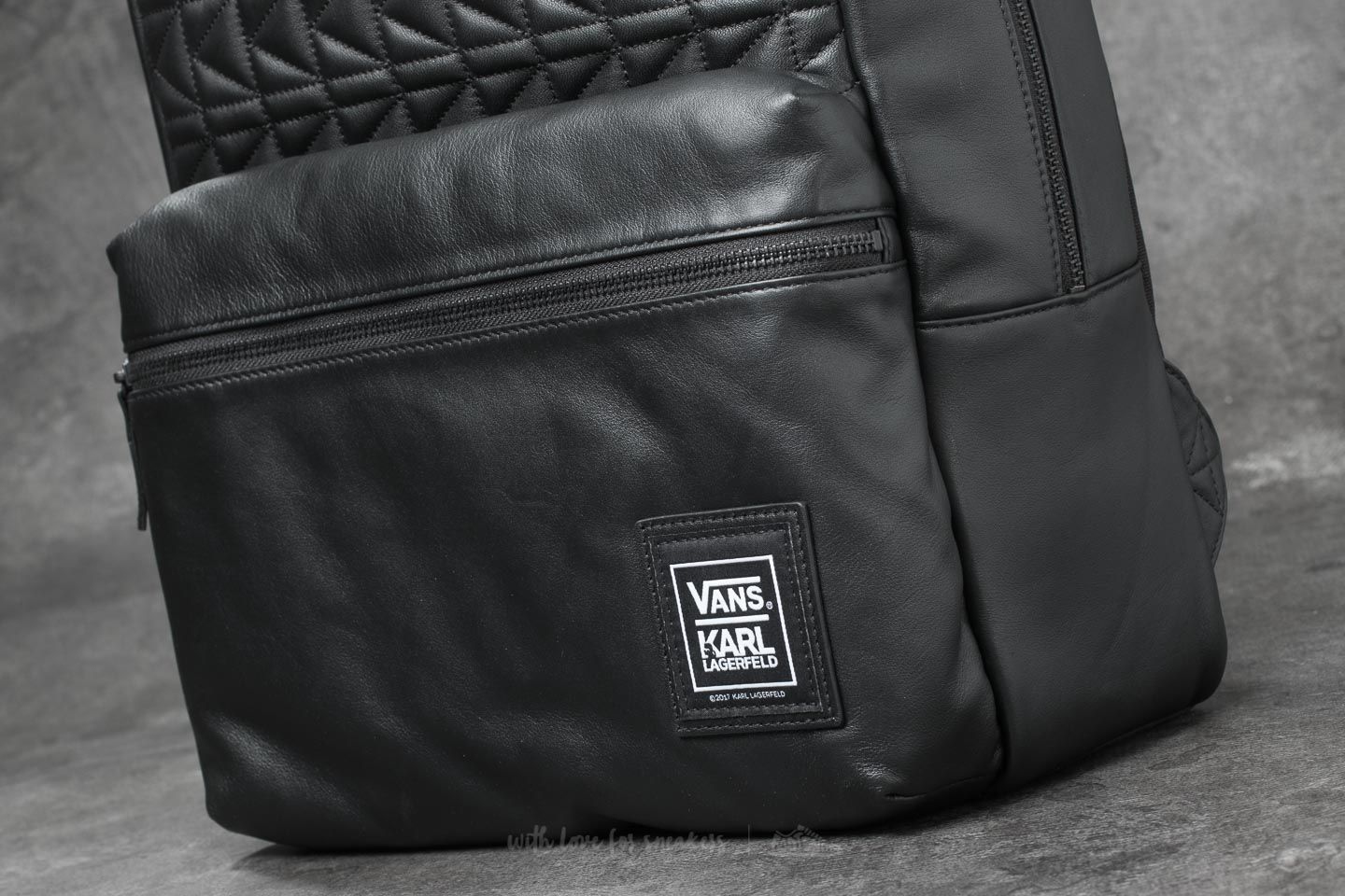 Vans karl lagerfeld backpack on sale