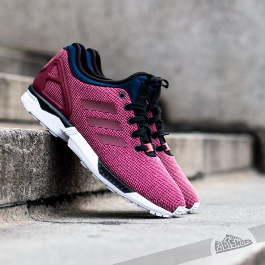 Adidas zx flux burgundy sales