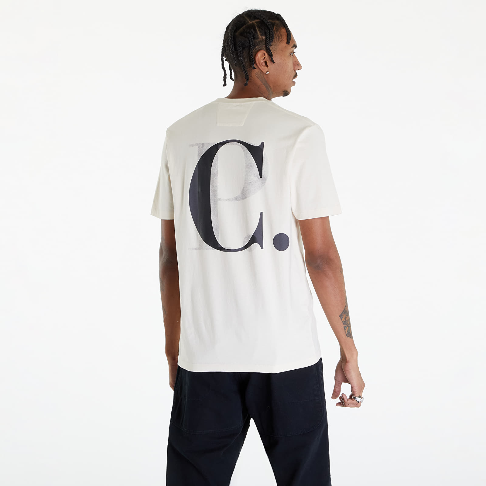 T-shirts C.P. Company Jersey Graphic T-Shirt Pistachio Shell