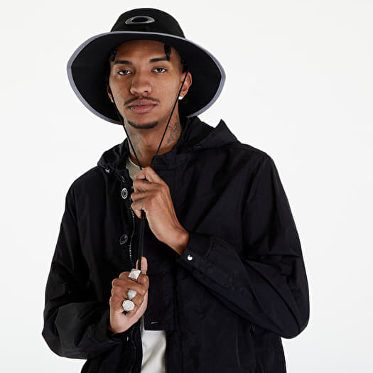C.P. Company Flatt Nylon Goggle Overshirt Black | Footshop