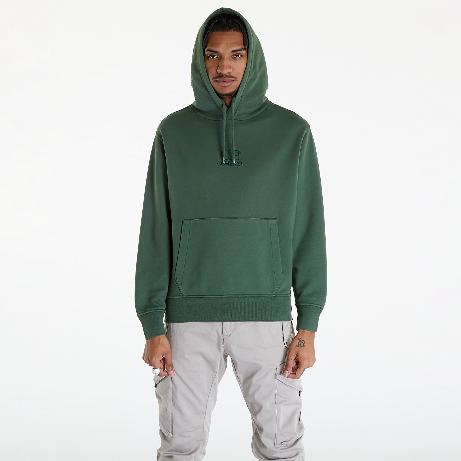 Cp company green sweatshirt outlet