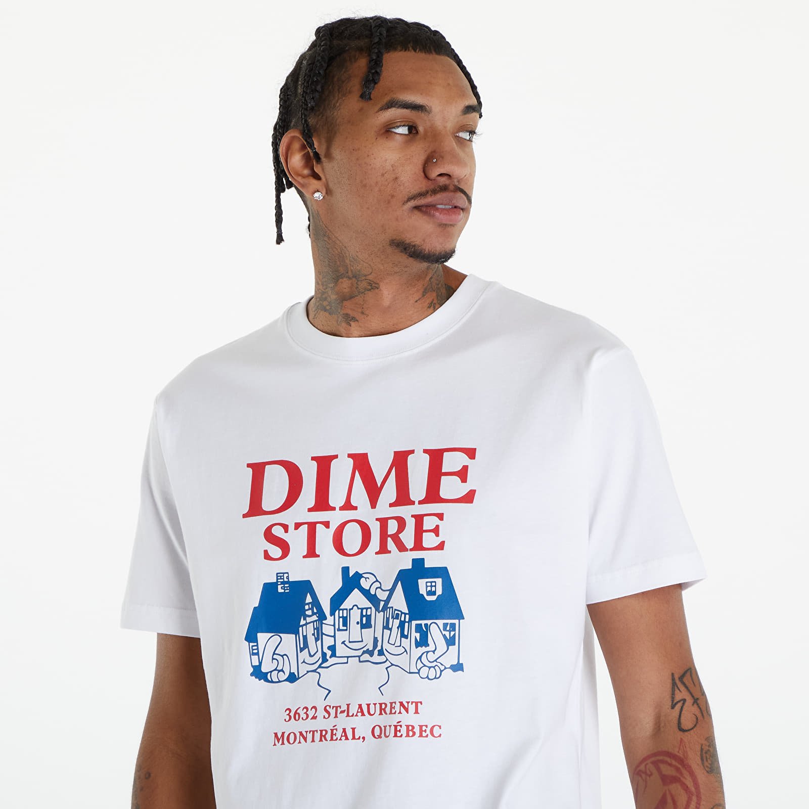 T-shirts Dime Skateshop T-Shirt UNISEX White
