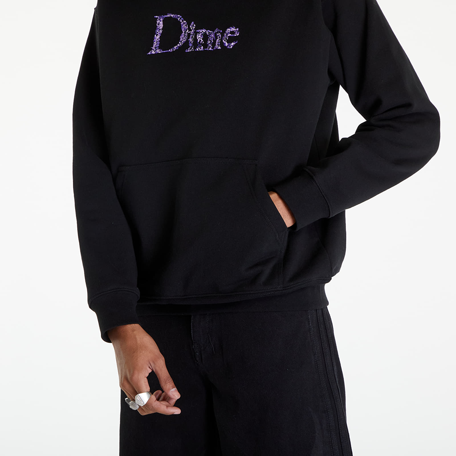 Hoodies en truien Dime Classic Skull Hoodie UNISEX Black