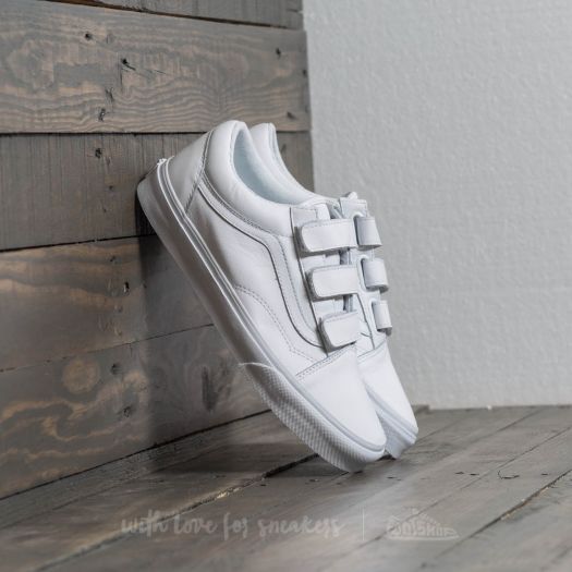 Vans old skool high top white online