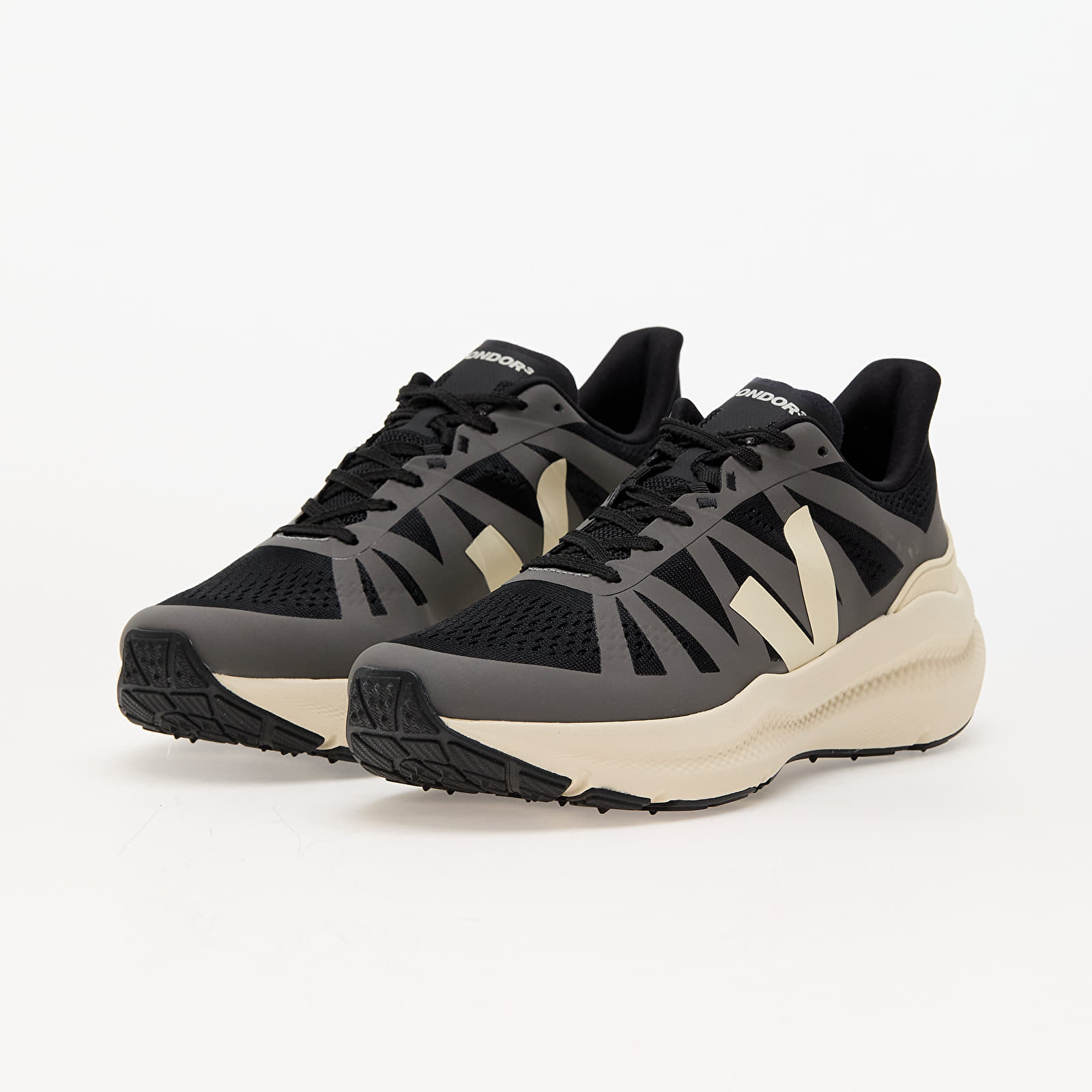 Scarpe uomo Veja Condor 3 Black Calcaire