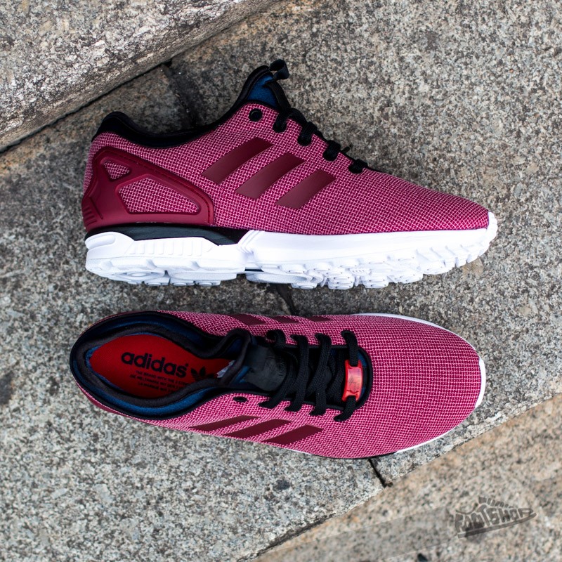Men s shoes adidas ZX Flux NPS Burgundy Black Footshop