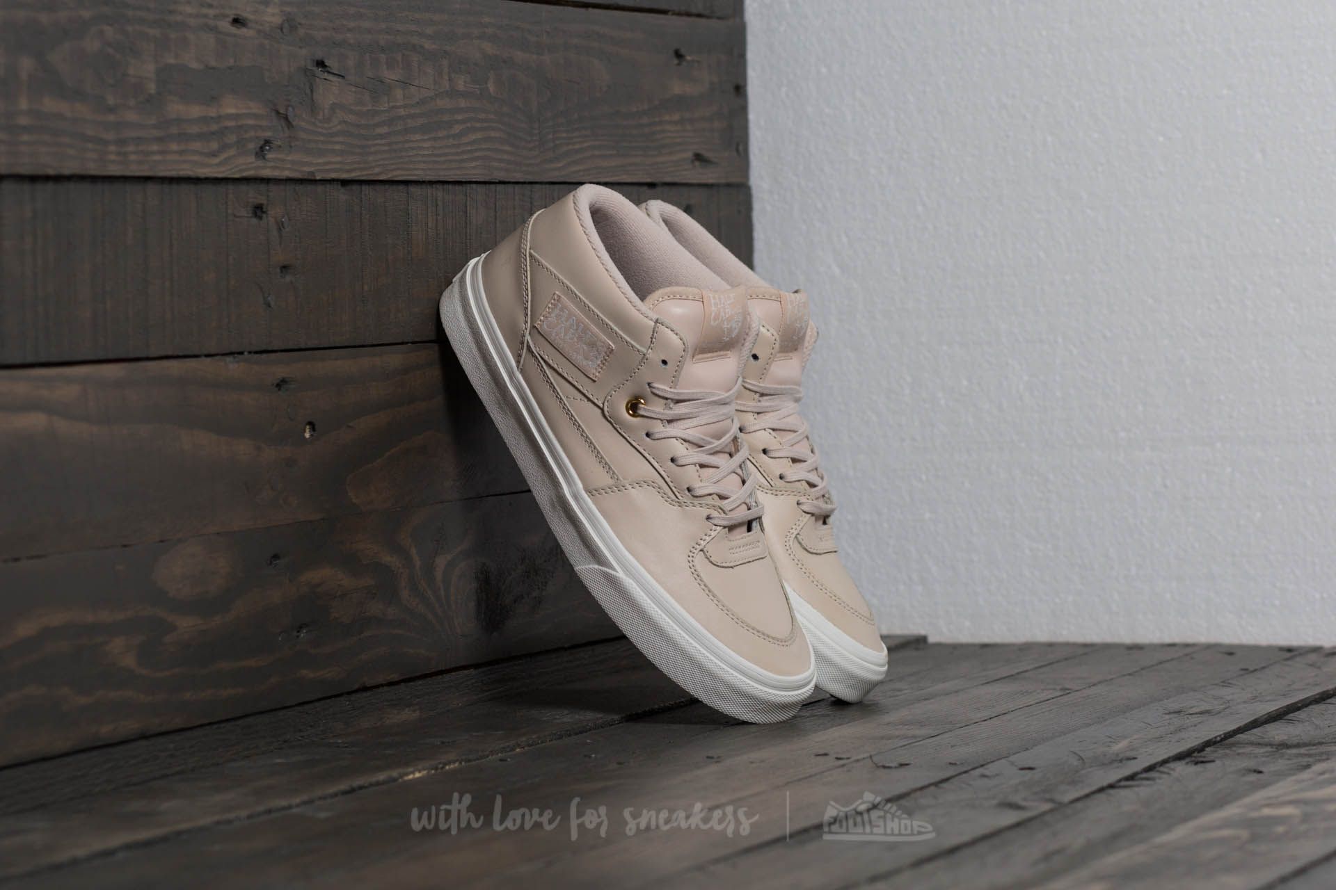 Gold and pink vans sale