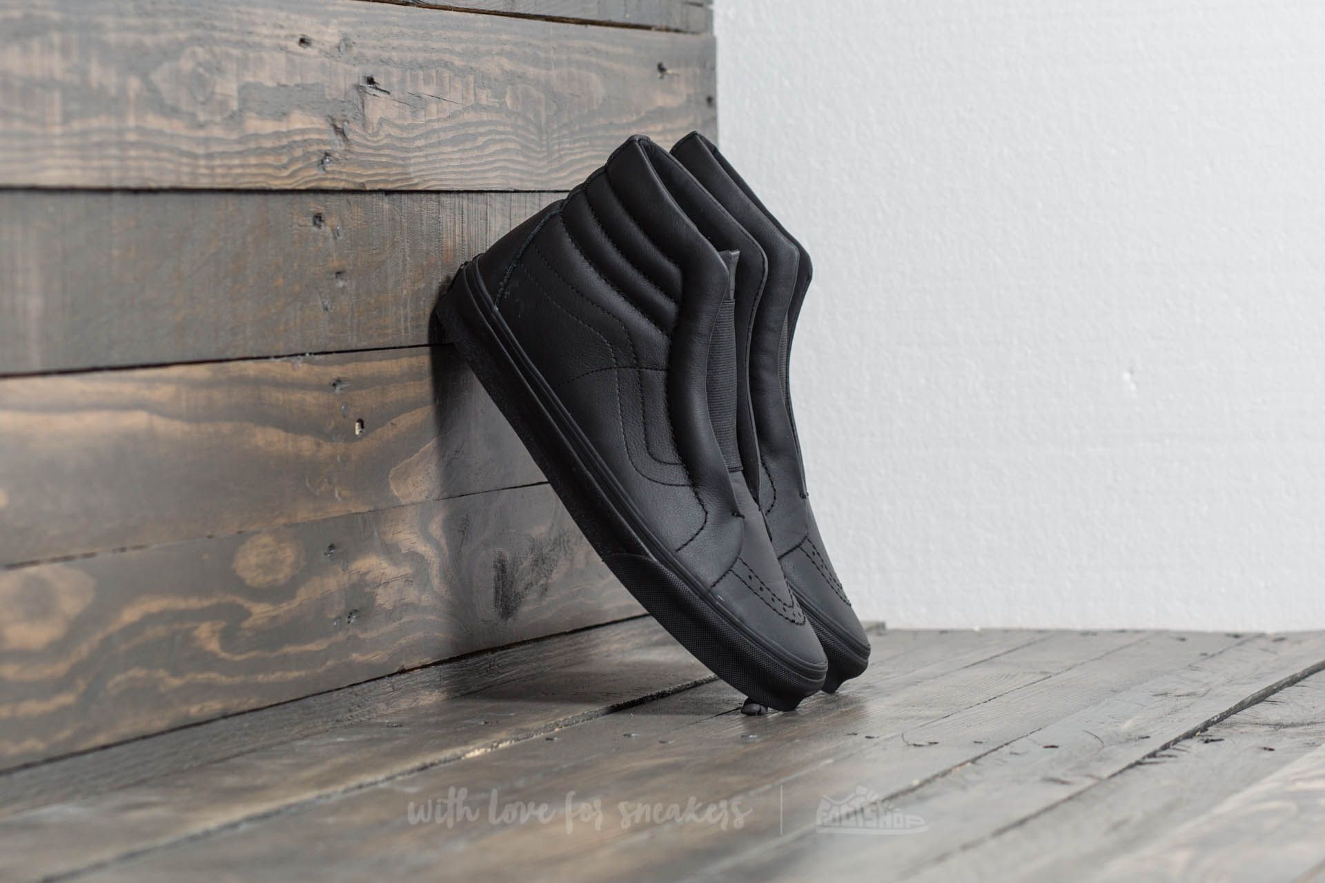 Vans sk8 hi laceless outlet