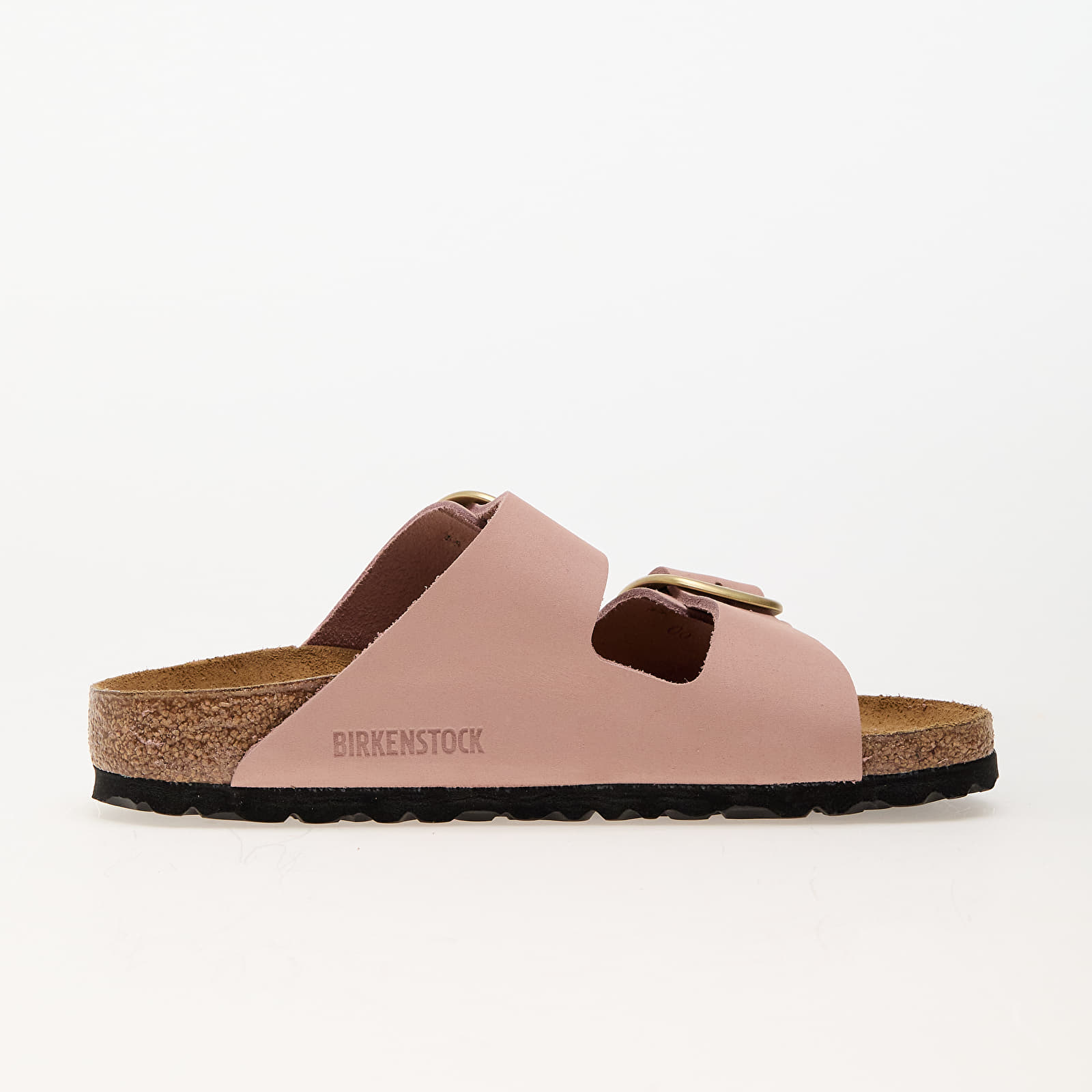 Scarpe donna Birkenstock Arizona Big Buckle Nubuck Leather Soft Pink